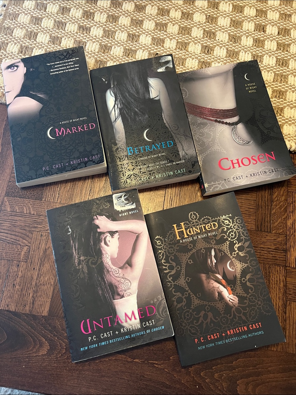 House Of Night book set + bonus
